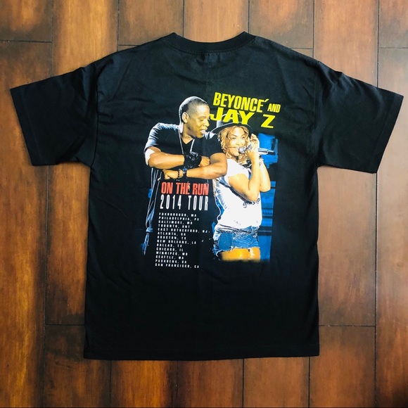 jay-z,Beyonce On The Run Tour Tシャツ JAY-Z +BEYONCE ON THE RUN TOUR T-SHIRT - SMALL | eBay
